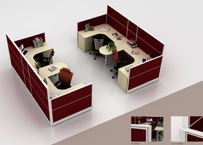 屏风工作位 屏风工作位
