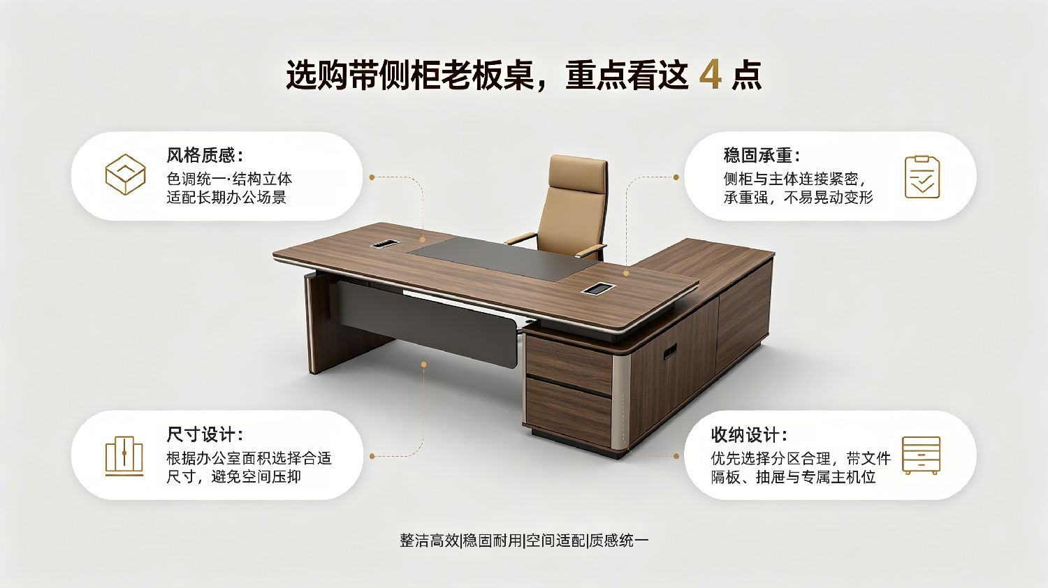 优质办公家具:老板桌 优质办公家具:老板桌